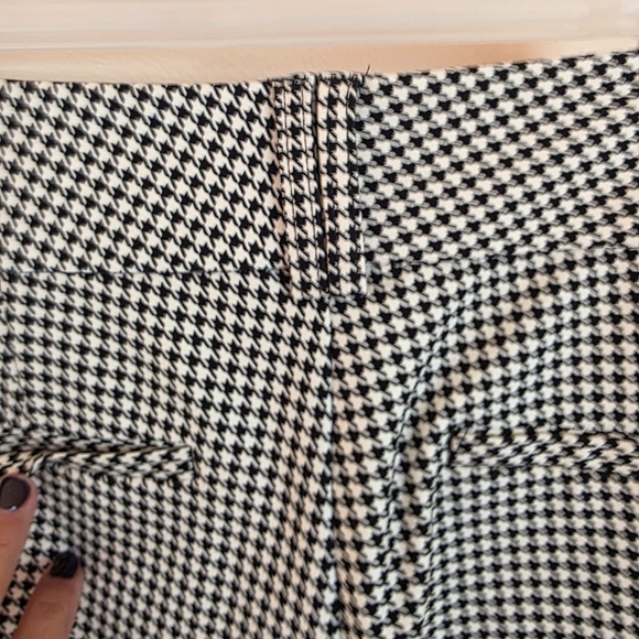 Torrid Black and White Houndstooth Women's Trousers - Picture 7 of 8